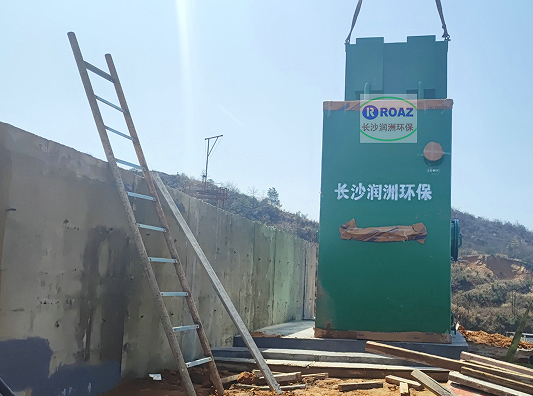 200噸一體化凈水設(shè)備投入使用；